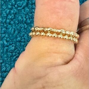 Enewton Size 6 14 kt gold filled rings